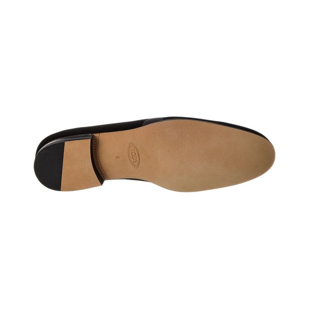 Tod's Velvet Loafer, Black - Picture 4 of 5